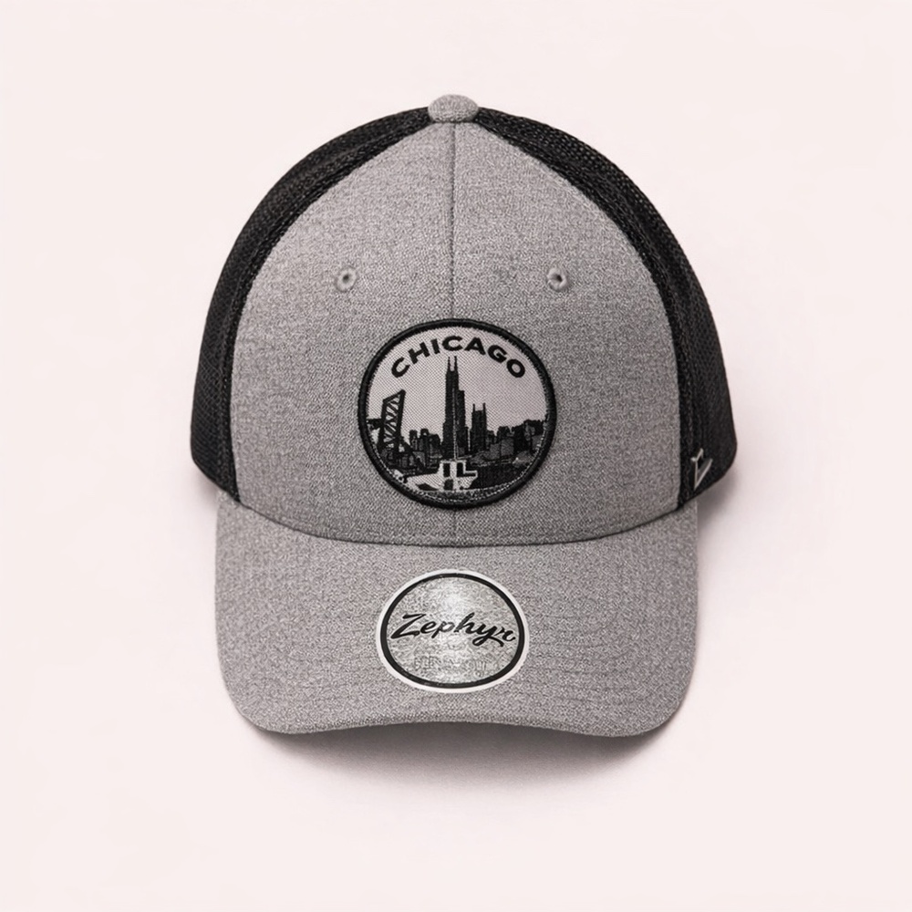 NWT Gray Chicago Hat